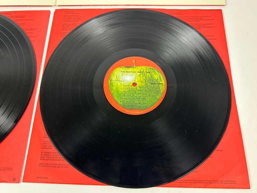 The Beatles 1962-1966 SKBO 3404 Apple Records Vinyl Record 1973 [Photo 7]