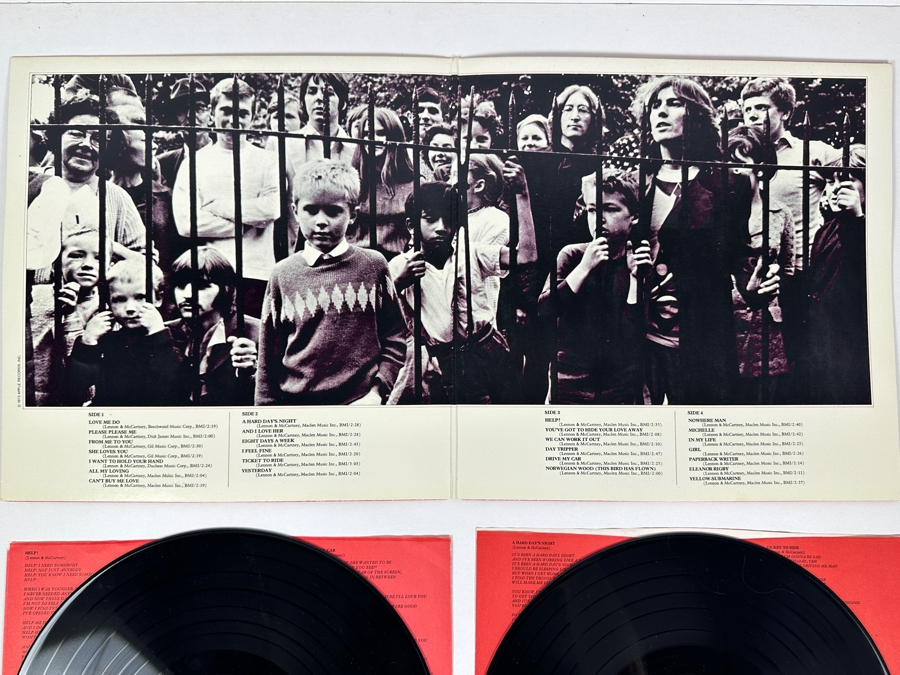 The Beatles 1962-1966 SKBO 3404 Apple Records Vinyl Record 1973 [Photo 4]