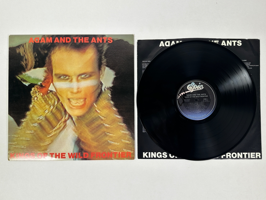 Adam And The Ants - Kings Of The Wild Frontier NJE 37033 Epic Vinyl Record 1980 Promo Copy [Photo 1]
