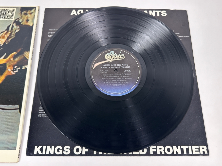 Adam And The Ants - Kings Of The Wild Frontier NJE 37033 Epic Vinyl Record 1980 Promo Copy [Photo 8]