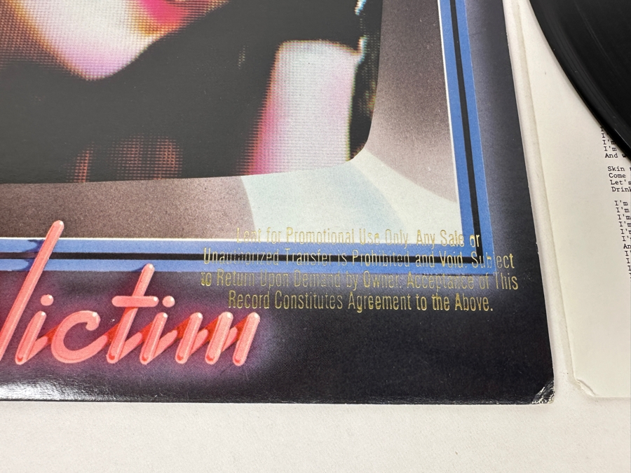 Berlin - Pleasure Victim GHS 2036 Geffen Records Vinyl Record 1982 Promo Copy [Photo 3]