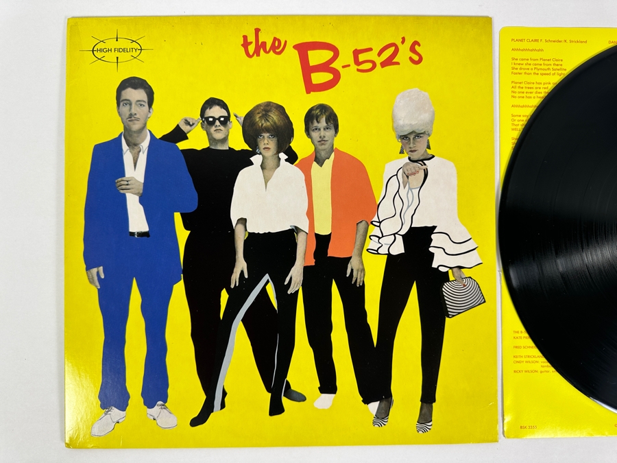The B-52's - The B-52's BSK 3355 Warner Bros Records Vinyl Record 1979 [Photo 2]