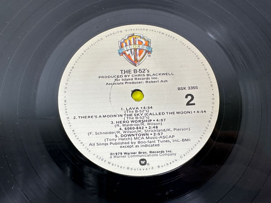 The B-52's - The B-52's BSK 3355 Warner Bros Records Vinyl Record 1979 [Photo 8]