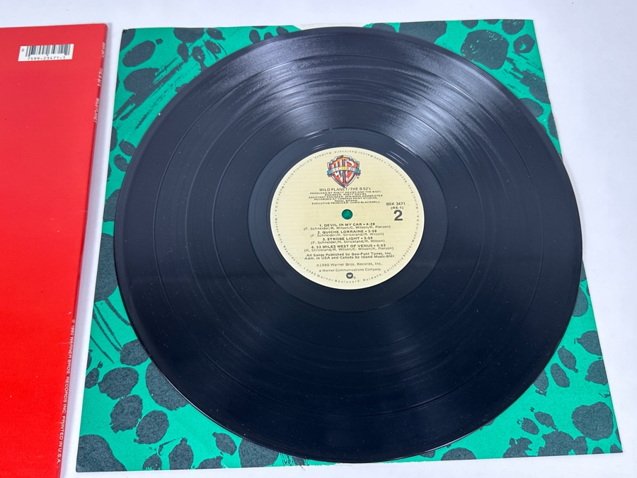 The B-52's - Wild Planet BSK 3471 Warner Bros Vinyl Record 1980 [Photo 6]