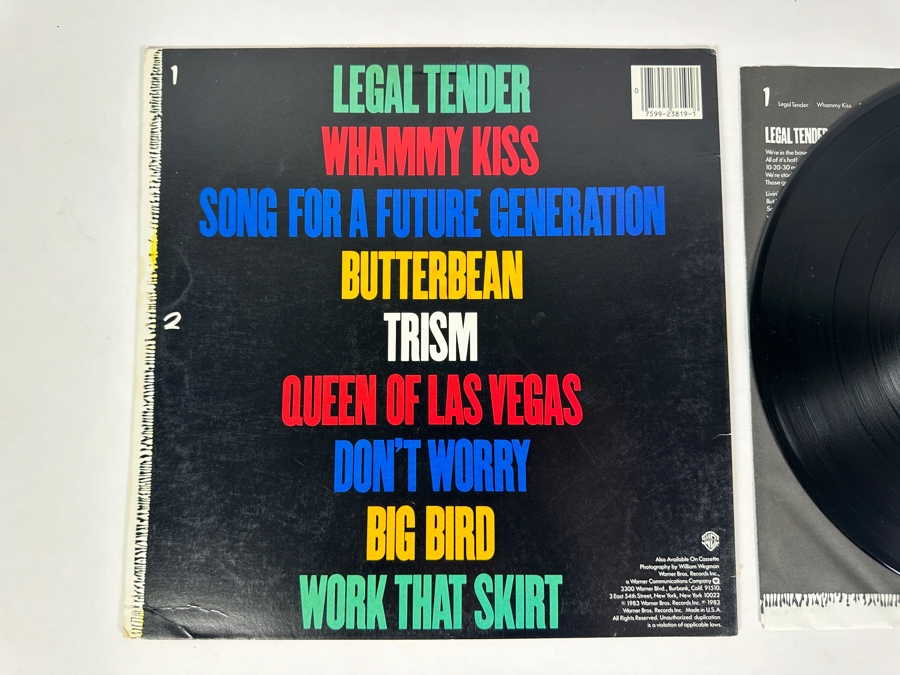 The B-52's - Whammy! 1-23819 Warner Bros Vinyl Record 1983 Promo Copy [Photo 4]