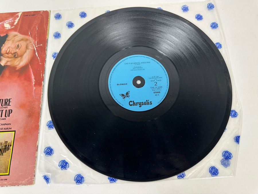 Blondie - Rapture CHS 12 2485 Chrysalis Records 12' Vinyl Record 1981 [Photo 7]