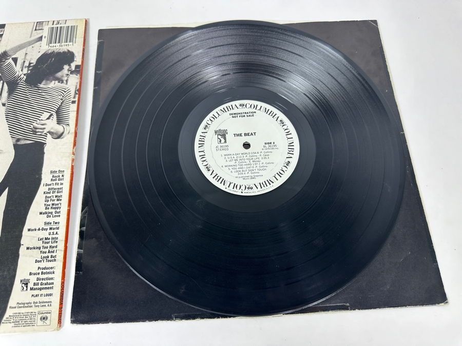 The Beat - The Beat AL 36195 Columbia Vinyl Record 1979 Promo Copy [Photo 7]