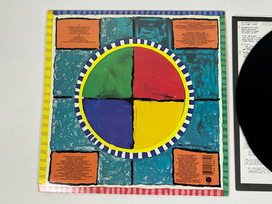 Talking Heads - Speaking In Tongues 1-23883 SIRE Records Vinyl Record 1983 [Photo 3]