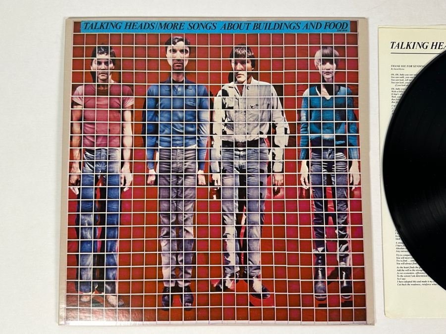 Talking Heads - More Songs About Buildings And Food SRK 6058 SIRE Records Vinyl Record 1978 [Photo 2]