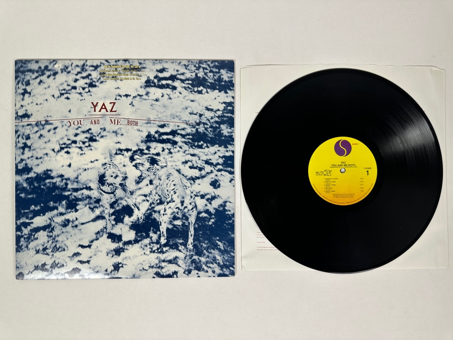 YAZ - You And Me Both 1-23903 Sire Records Vinyl Record Promo Copy