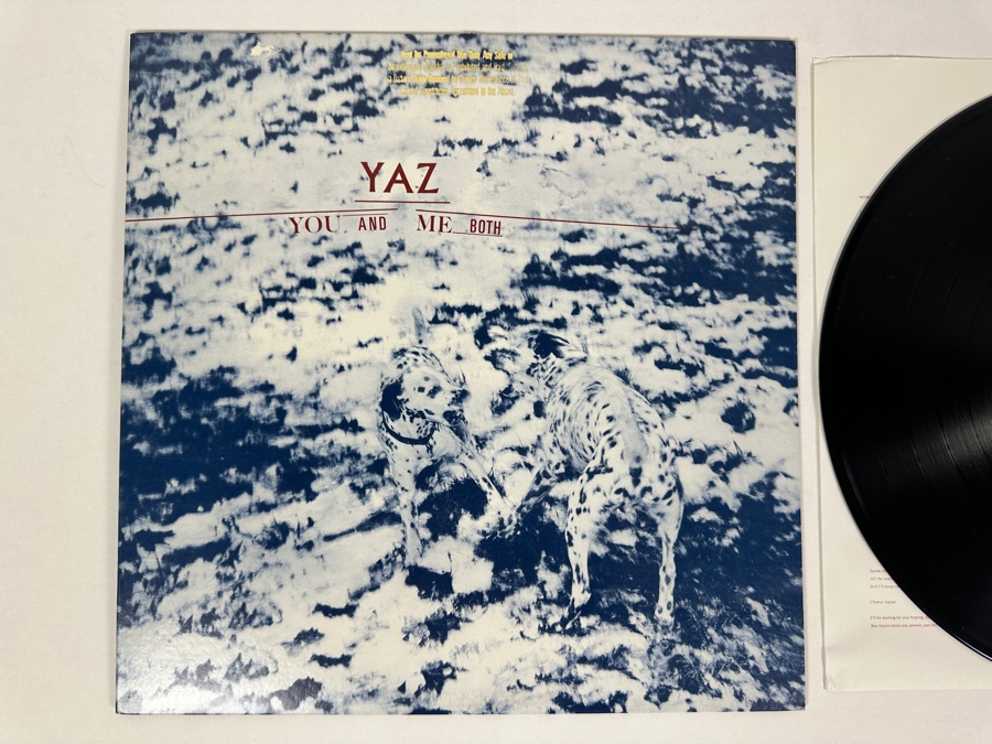 YAZ - You And Me Both 1-23903 Sire Records Vinyl Record Promo Copy [Photo 2]