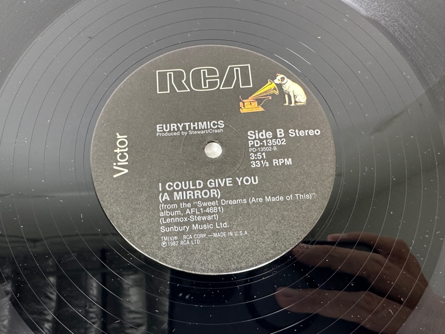Eurythmics - Sweet Dreams (Are Made Of This) PD-13502 RCA 12' Single Vinyl Record 1982 [Photo 8]