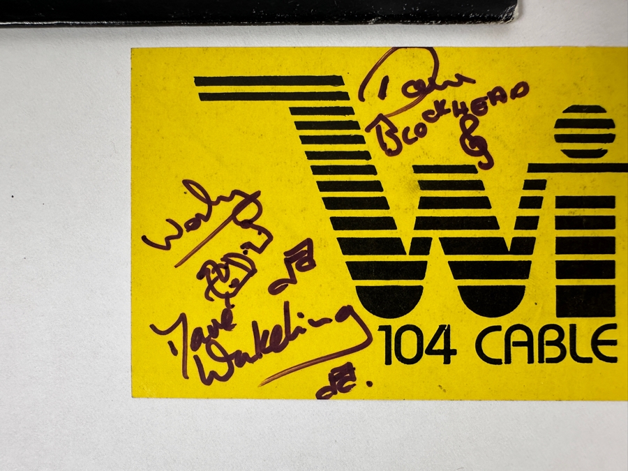 The English Beat Band Members Hand Signed Bumper Sticker Plus The English Beat - I Confess SP-70408 I.R.S. Records 12' Vinyl Record 1982 Promo Copy [Photo 4]