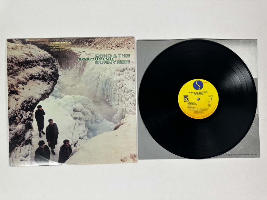 Echo & The Bunnymen - Porcupine 1-23770 Sire Records Vinyl Record 1983 Promo Copy [Photo 1]