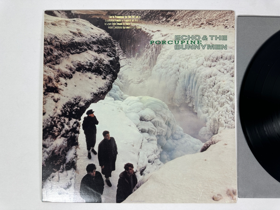 Echo & The Bunnymen - Porcupine 1-23770 Sire Records Vinyl Record 1983 Promo Copy [Photo 2]