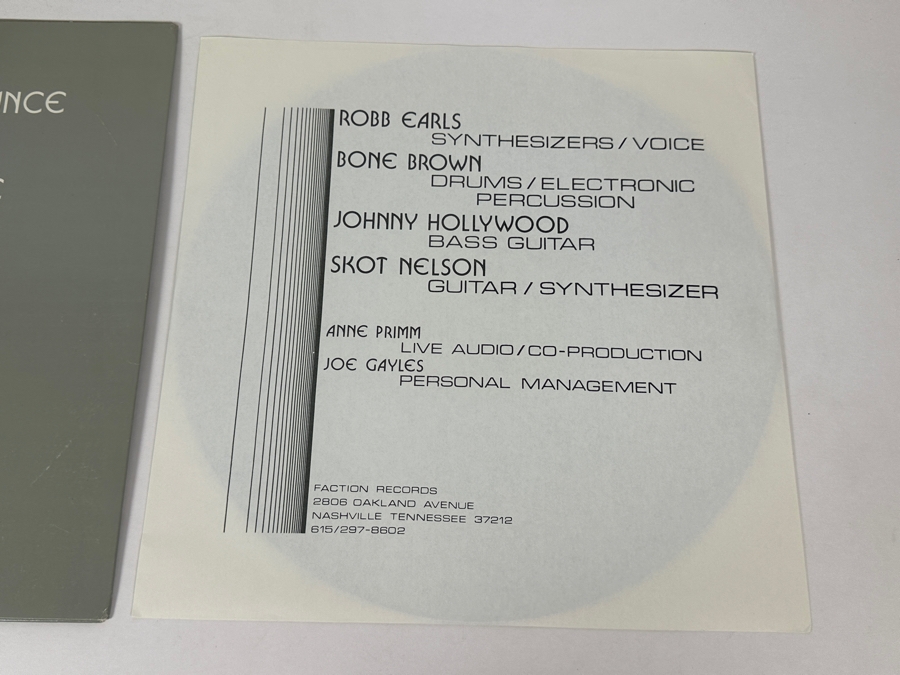 Factual - Psychotic Romance 02 Faction Records Vinyl Record Blue 1983 [Photo 7]