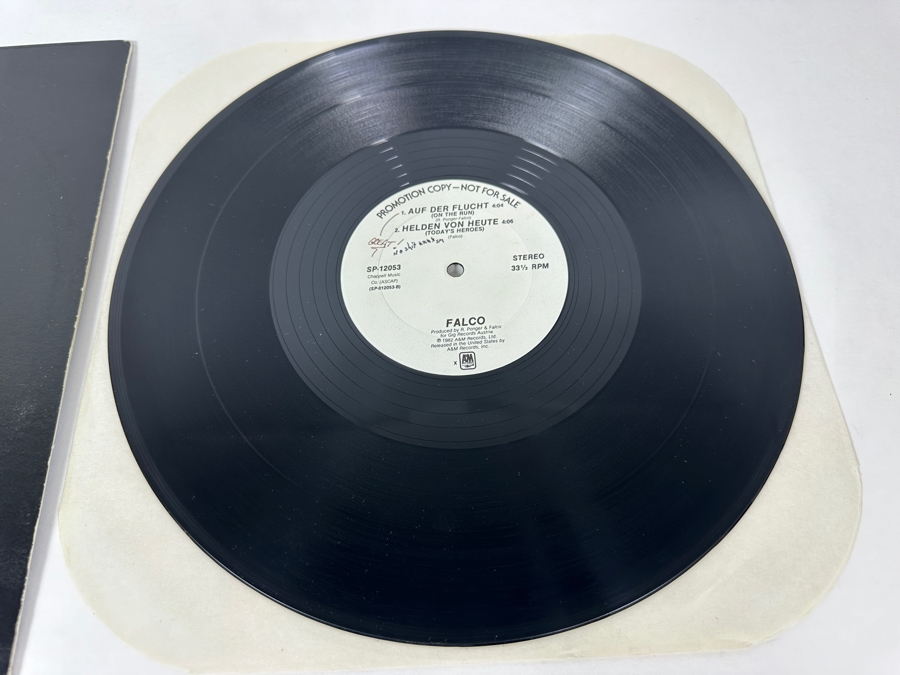 Falco - Der Kommissar SP-12053 A&M Records 12' Vinyl Record 1982 Promo Copy [Photo 4]