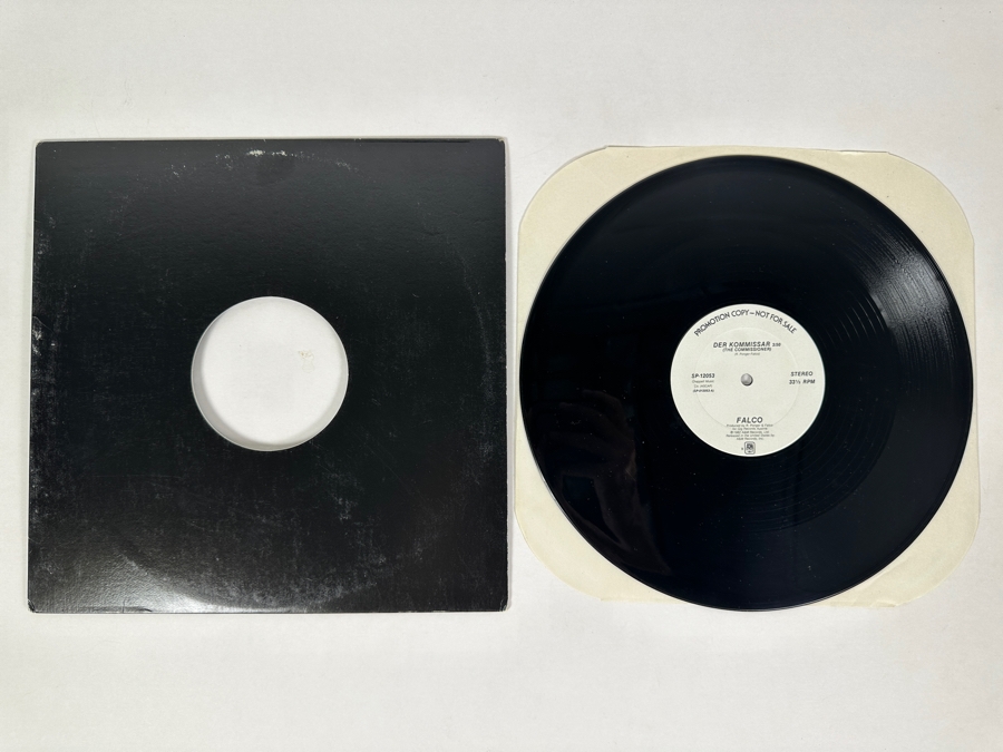 Falco - Der Kommissar SP-12053 A&M Records 12' Vinyl Record 1982 Promo Copy [Photo 1]