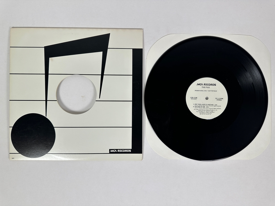 The Fixx - One Thing Leads To Another L33-1128 MCA Records 12' Vinyl Record 1983 Promo Copy [Photo 1]