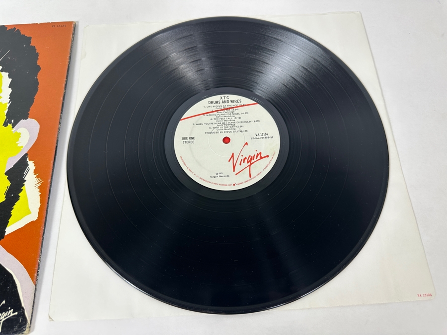 XTC - Drums And Wires VA 13134 Virgin Records Vinyl Record 1979 Promo Copy [Photo 6]