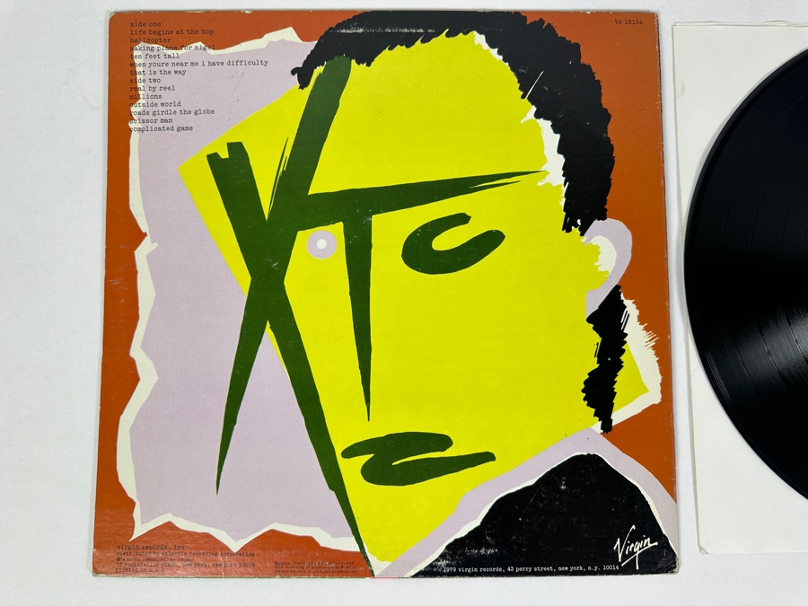XTC - Drums And Wires VA 13134 Virgin Records Vinyl Record 1979 Promo Copy [Photo 5]