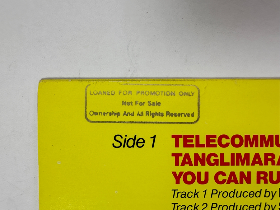 A Flock Of Seagulls - Modern Love Is Automatic / Telecommunication VK 22001 Jive Records Vinyl Record 1981 Promo Copy [Photo 4]