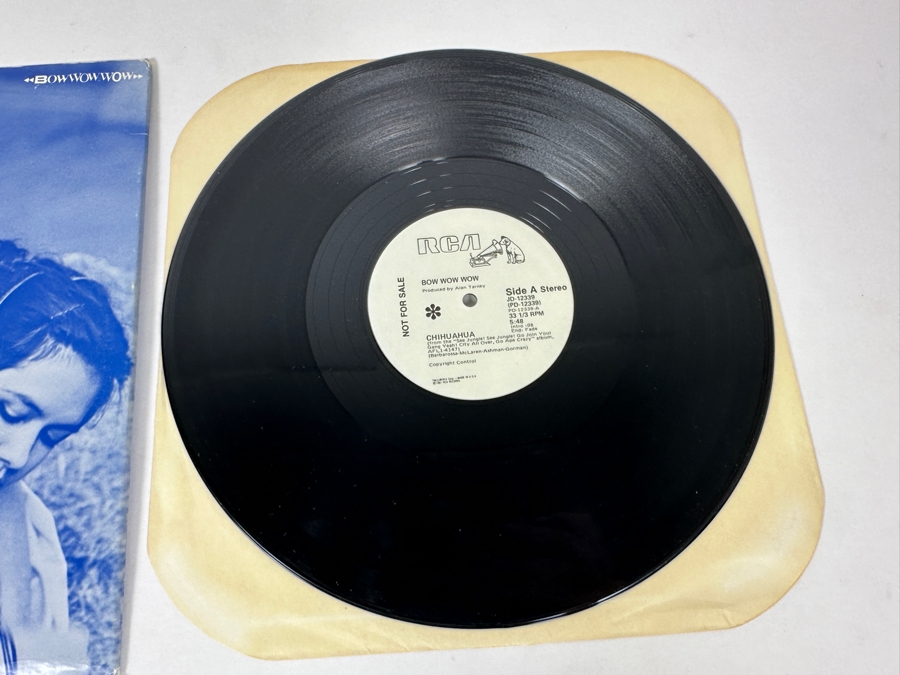 Bow Wow Wow - Chihuahua JD-12339 RCA Records 12' Vinyl Record 1981 Promo Copy [Photo 5]