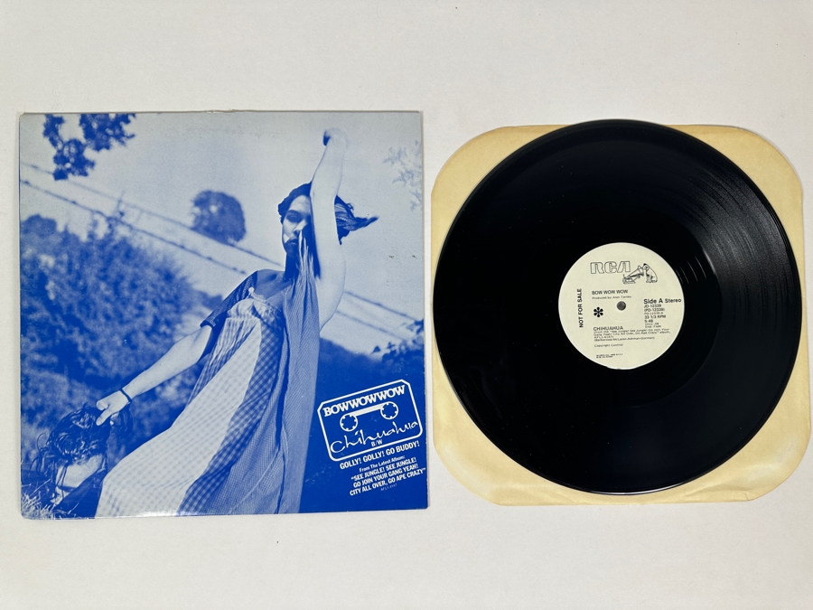 Bow Wow Wow - Chihuahua JD-12339 RCA Records 12' Vinyl Record 1981 Promo Copy [Photo 1]