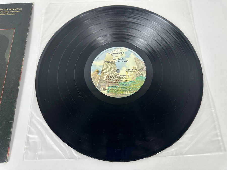 The Call - Modern Romans 422-810 307-1 M-1 Mercury Records Vinyl Record 1983 Promo Copy [Photo 6]