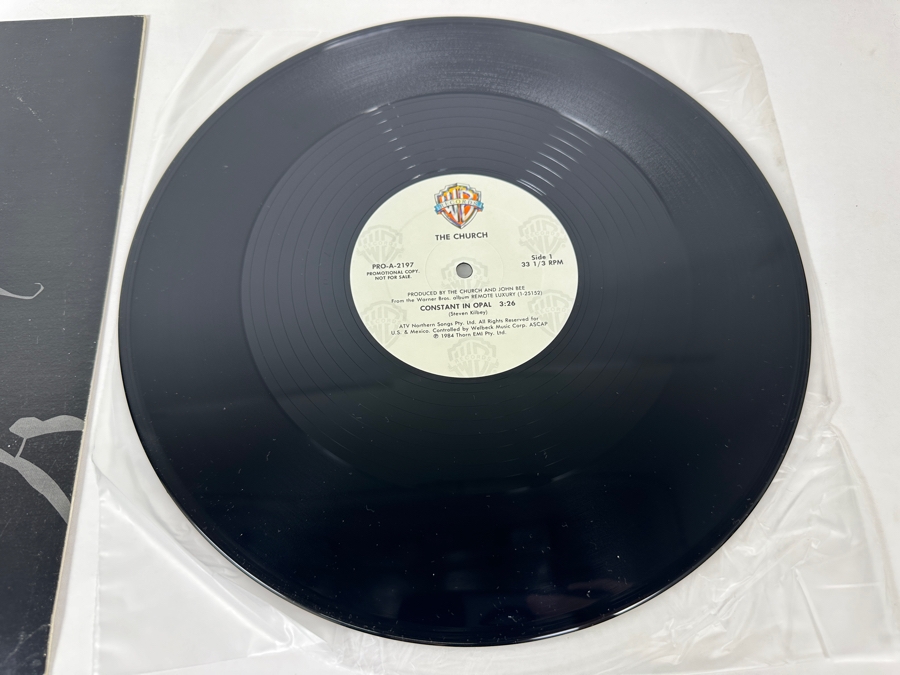 The Church - Constant In Opal / Shadow Cabinet PRO-A-2197 Warner Bros Records Vinyl Record 1984 Promo Copy [Photo 3]