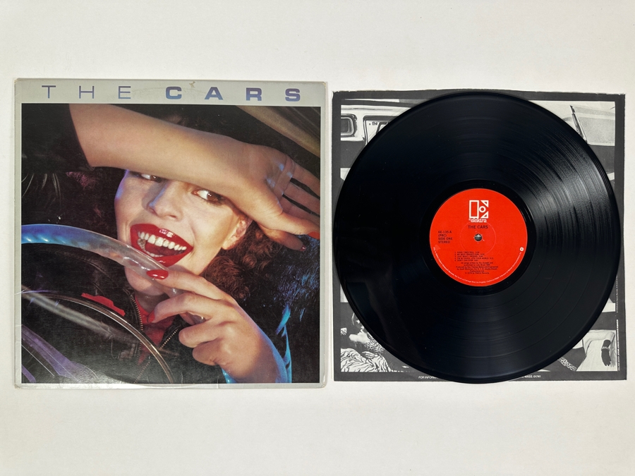 The Cars - The Cars 6E-135-A Elektra Records Vinyl Record 1978 [Photo 1]