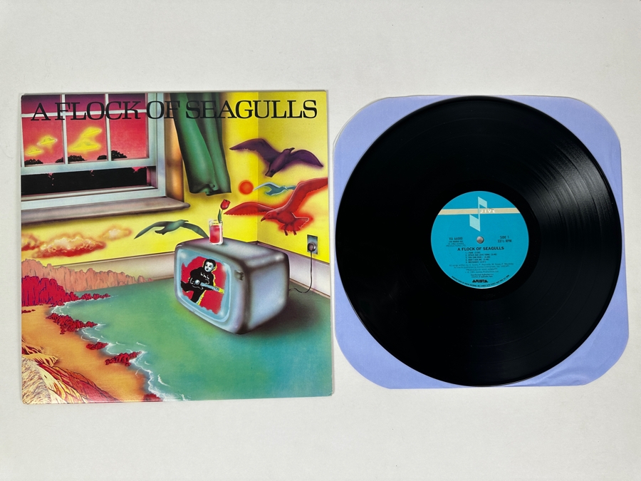 A Flock Of Seagulls - A Flock Of Seagulls VA 66000 Arista Records Vinyl Record 1981 [Photo 1]