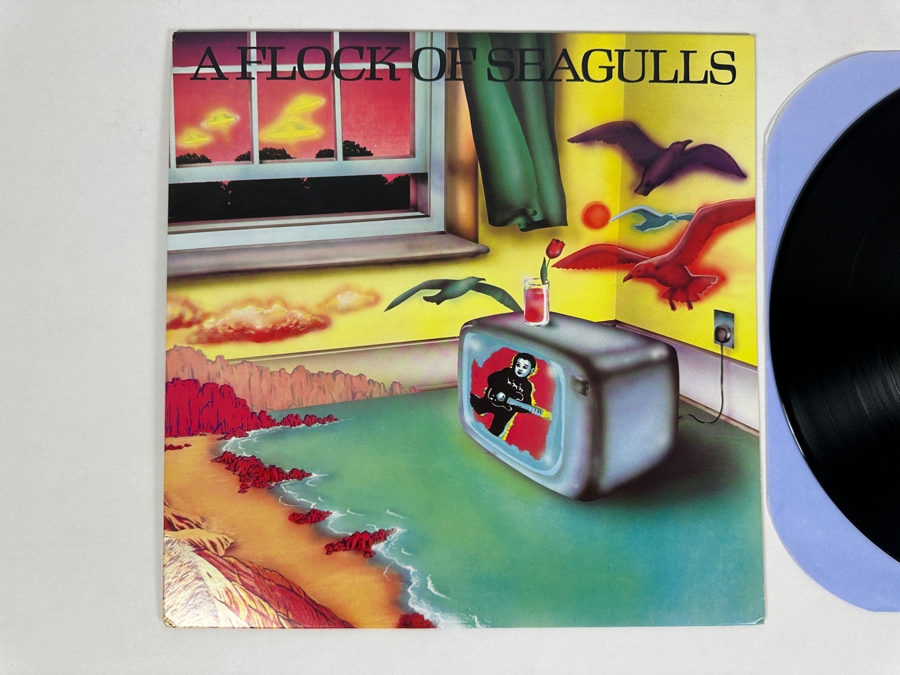 A Flock Of Seagulls - A Flock Of Seagulls VA 66000 Arista Records Vinyl Record 1981 [Photo 2]