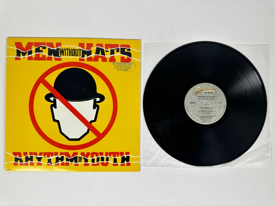 Men Without Hats - Rhythm Of Youth BSR-39002 Backstreet MCA Records Vinyl Record 1983 Promo Copy [Photo 1]