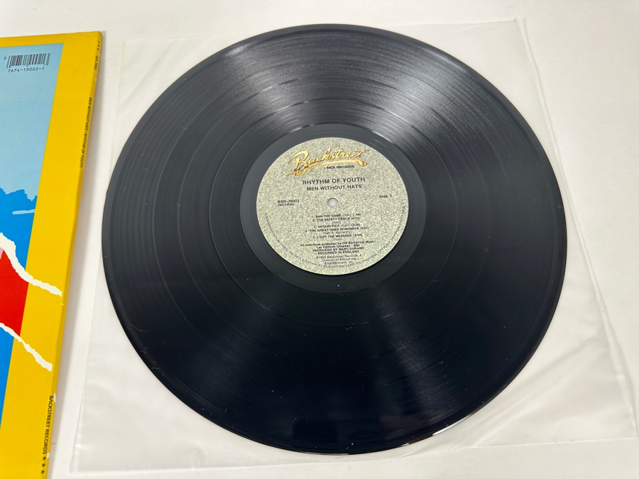 Men Without Hats - Rhythm Of Youth BSR-39002 Backstreet MCA Records Vinyl Record 1983 Promo Copy [Photo 5]