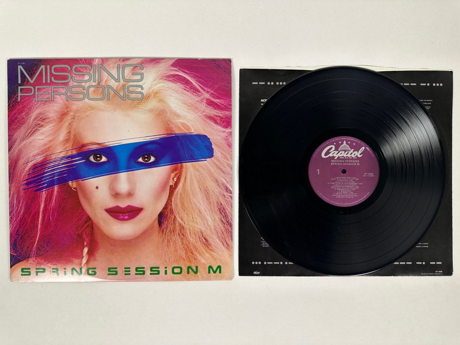 Missing Persons - Spring Session M ST-12228 Capital Records Vinyl Record 1982 [Photo 1]