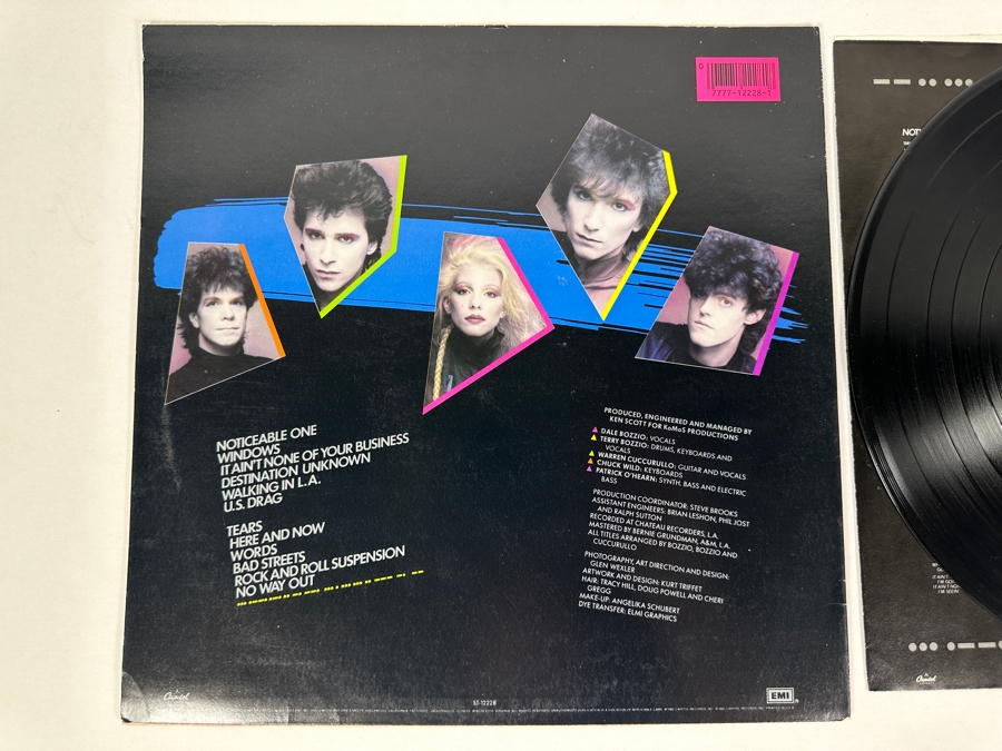 Missing Persons - Spring Session M ST-12228 Capital Records Vinyl Record 1982 [Photo 4]