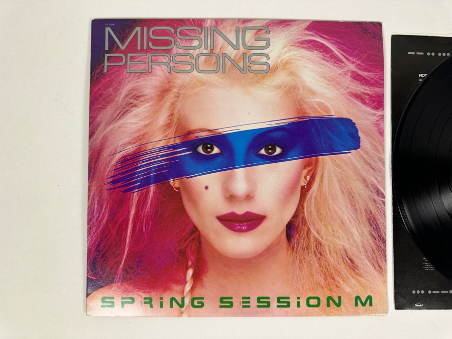 Missing Persons - Spring Session M ST-12228 Capital Records Vinyl Record 1982 [Photo 3]