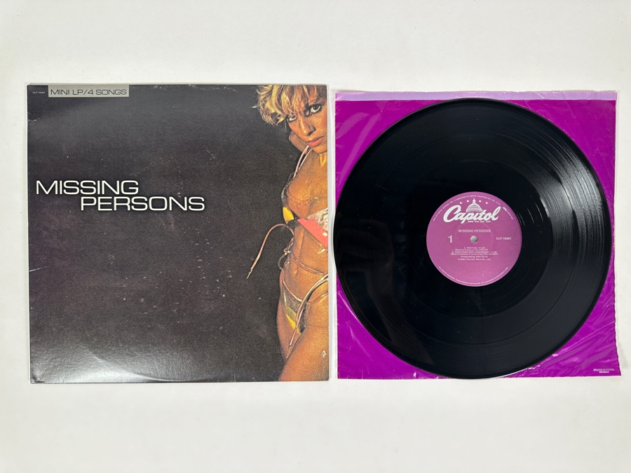 Missing Persons - Words DLP-15001 Capital Records Mini-Album Vinyl Record 1982 [Photo 1]