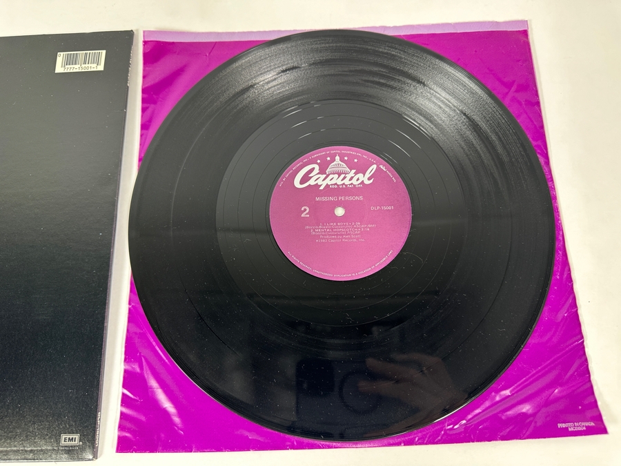 Missing Persons - Words DLP-15001 Capital Records Mini-Album Vinyl Record 1982 [Photo 7]