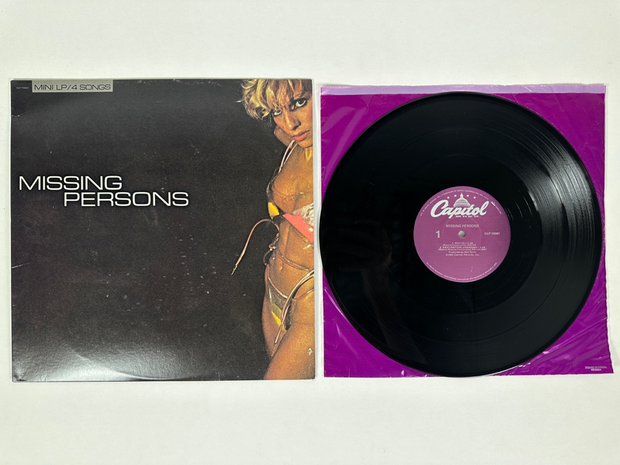 Missing Persons - Words DLP-15001 Capital Records Mini-Album Vinyl Record 1982 [Photo 2]
