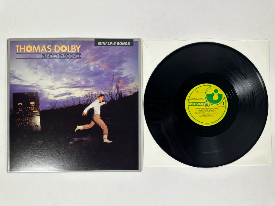 Thomas Dolby - Blinded By Science MLP-15007 Harvest Records Mini-Album Vinyl Record 1982