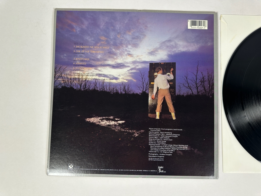 Thomas Dolby - Blinded By Science MLP-15007 Harvest Records Mini-Album Vinyl Record 1982 [Photo 3]