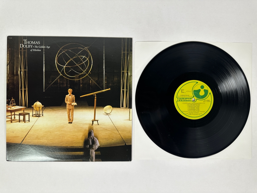 Thomas Dolby - The Golden Age Of Wireless ST-12203 Harvest Records Vinyl Record 1982