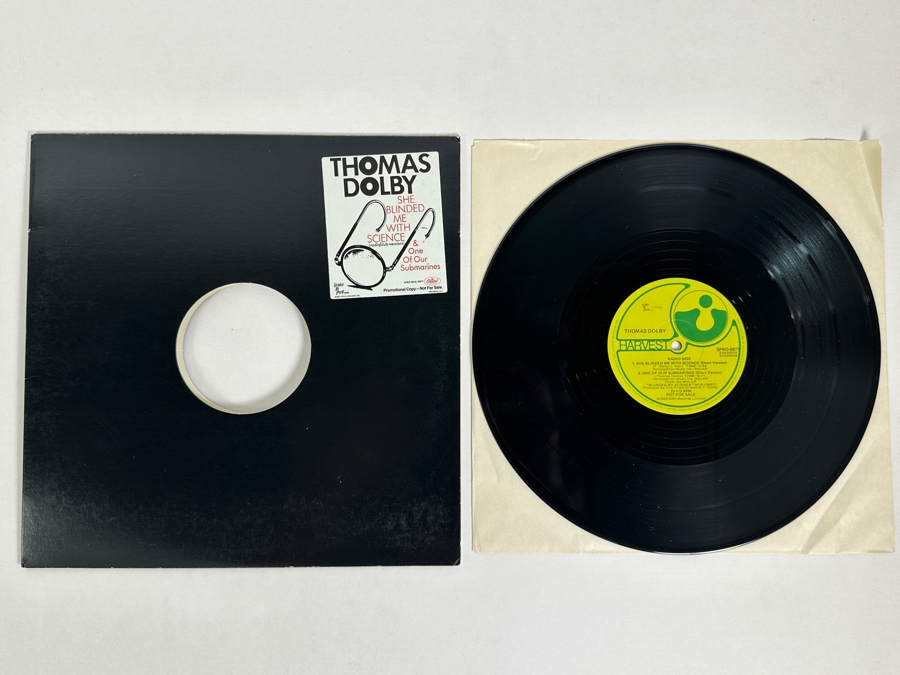 Thomas Dolby - She Blinded Me With Science SPRO-9877 Harvest Records Vinyl Record 1982 Promo Copy