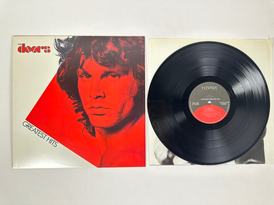 The Doors Greatest Hits 5E-515-A SP Elektra Records Vinyl Record 1980