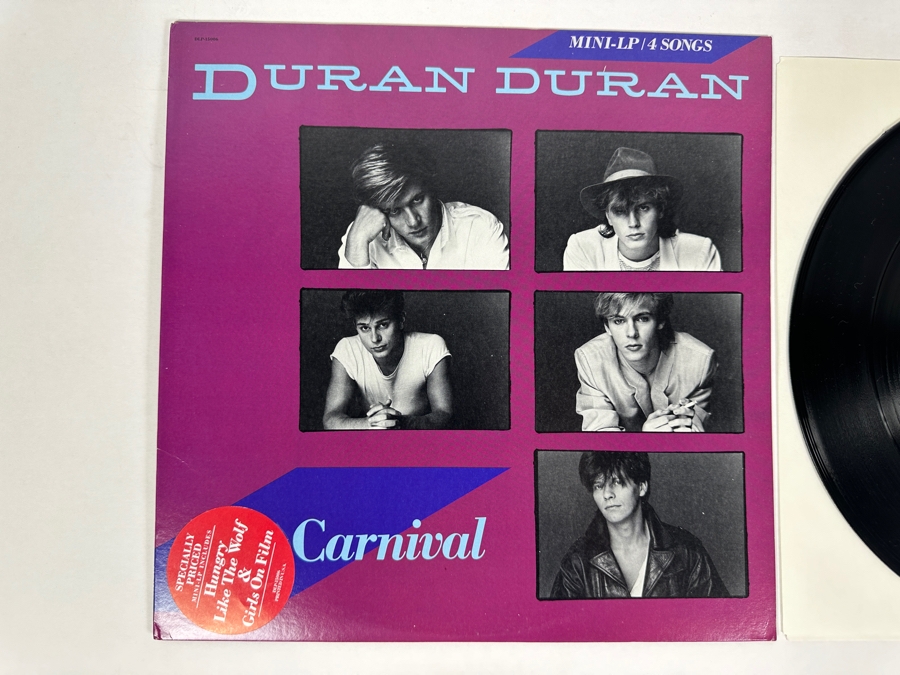 Duran Duran - Carnival DLP-15006 Harvest Records Mini-Album Vinyl Record 1982 [Photo 2]