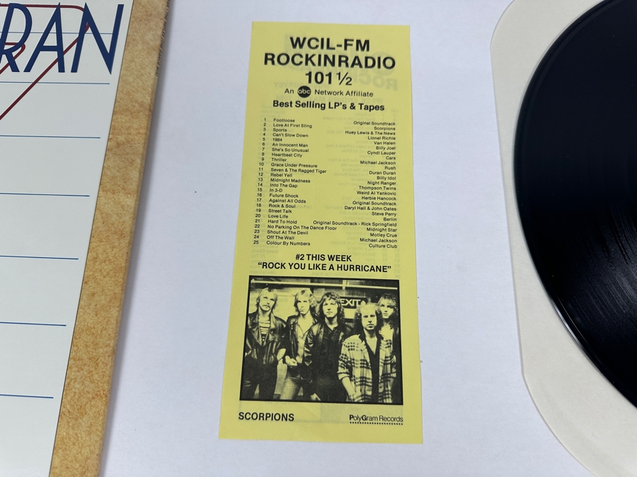 Duran Duran - The Reflex V-8587 Capital Records Single Vinyl Record 1983 Promo Copy [Photo 11]