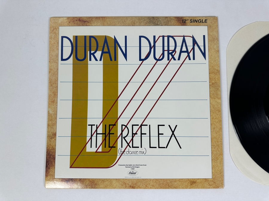Duran Duran - The Reflex V-8587 Capital Records Single Vinyl Record 1983 Promo Copy [Photo 5]