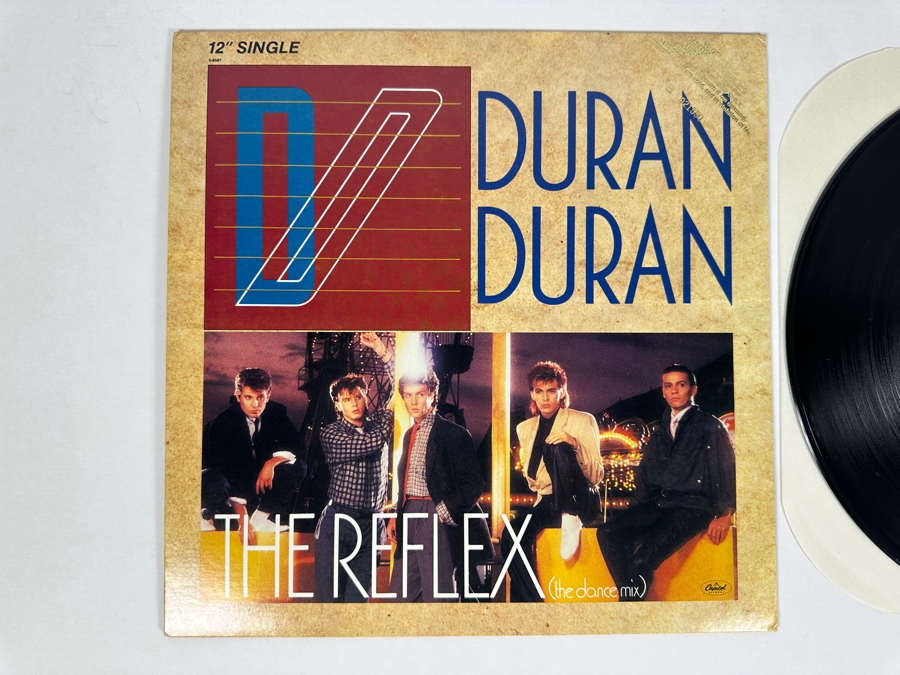 Duran Duran - The Reflex V-8587 Capital Records Single Vinyl Record 1983 Promo Copy [Photo 4]